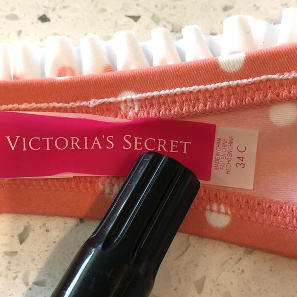 Victoria's Secret Swim Polka Dot Bikini Set 34C S - Picture 6 of 12